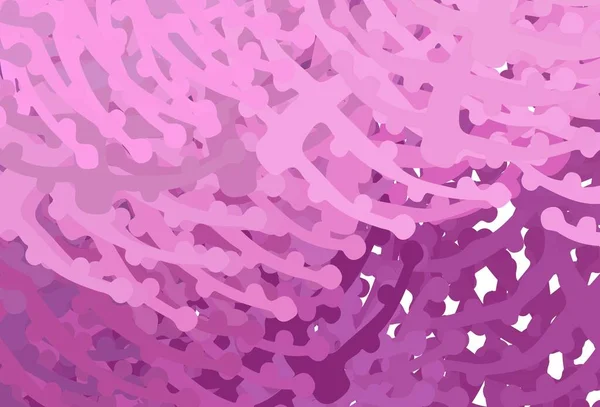 浅粉色矢量背景与孟菲斯形状 简单的彩色插图与抽象的渐变形状 为您的业务设计最好的智能设计 — 图库矢量图片
