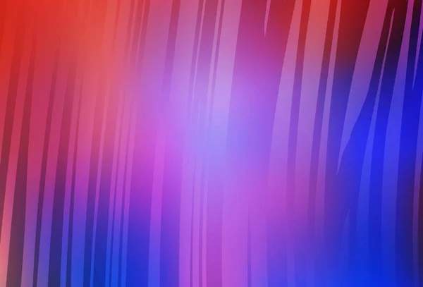 Lichtblauw Rode Vector Wazig Gekleurd Patroon Nieuwe Gekleurde Illustratie Wazige — Stockvector