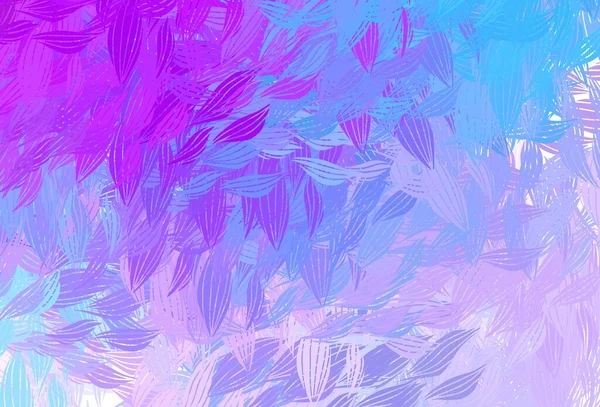 Modèle Vectoriel Rose Clair Bleu Avec Des Formes Chaotiques Design — Image vectorielle