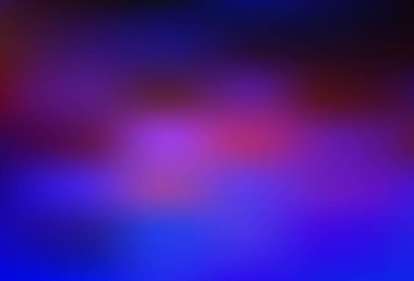 Açık pembe, mavi vektör bulanık arkaplan. Soyut ve gradyan renkte renkli çizimler. Tasarımının yeni yolu.