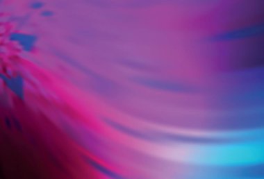 Açık pembe, mavi vektör parlak soyut fon. Gradyan tasarımlı, soyut, ışıltılı çizimler. İşiniz için en iyi bulanık tasarım..