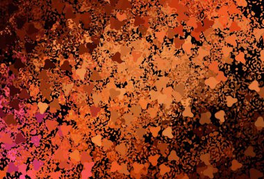 Kaotik şekilli koyu kırmızı vektör şablonu. Soyut tarzda rengarenk gradyan şekilleri olan bir resim. Kartvizitiniz için modern tasarım.