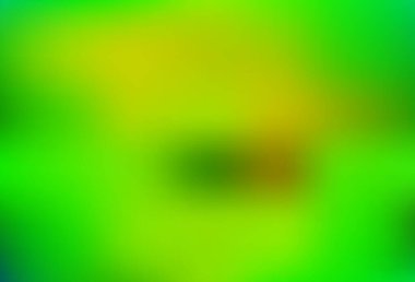 Açık yeşil, sarı vektör bulanık arkaplan. Soyut renkli gradyan çizimi. Tasarımlar için arka plan.