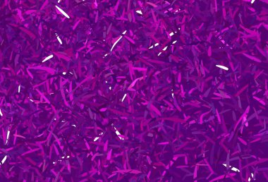 Keskin çizgileri olan koyu mor vektör deseni. Renkli çubuklarla, soyut çizimler. Güzel geçmişiniz için şablon.