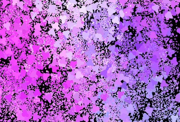 Темно Фиолетовый Розовый Фон Фасадами Простая Красочная Иллюстрация Абстрактными Градиентными — стоковый вектор