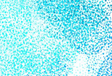 Lekeli açık yeşil vektör arka planı. Renkli su damlaları olan modern soyut çizimler. İş ilanınız için tasarım.