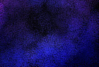 Koyu pembe, tekrarlanan çubuklu mavi vektör şablonu. Renkli çubuklarla, soyut çizimler. Reklamlar, posterler, afişler için desen.