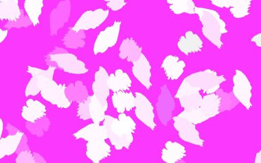 Soyut şekilli açık pembe vektör arkaplanı. Soyut gradyan şekilli basit renkli çizimler. Bir cep telefonu için arka plan.