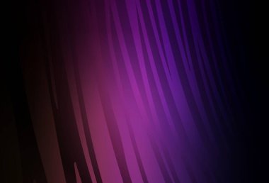 Koyu mor, pembe çizgili vektör arkaplan. Yaratıcı illüstrasyon, yarım tonlu ve eğimli. Fikirlerin için bir örnek..