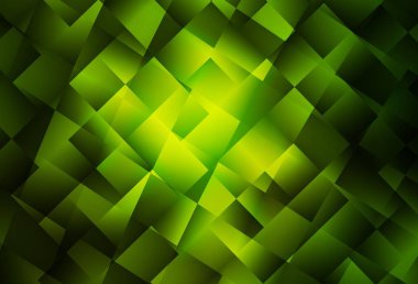 Dikdörtgenli koyu yeşil vektör arkaplan. Renkli dikdörtgenleri olan bir resim. İniş sayfası için modern şablon.