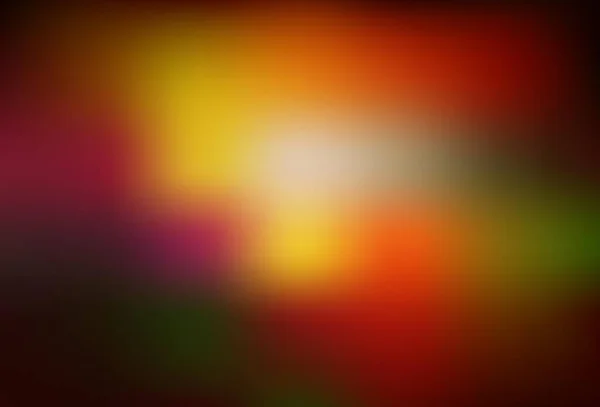 Dunkelgelber Vektor Verschwommener Hintergrund Eine Elegante Helle Illustration Mit Farbverlauf — Stockvektor
