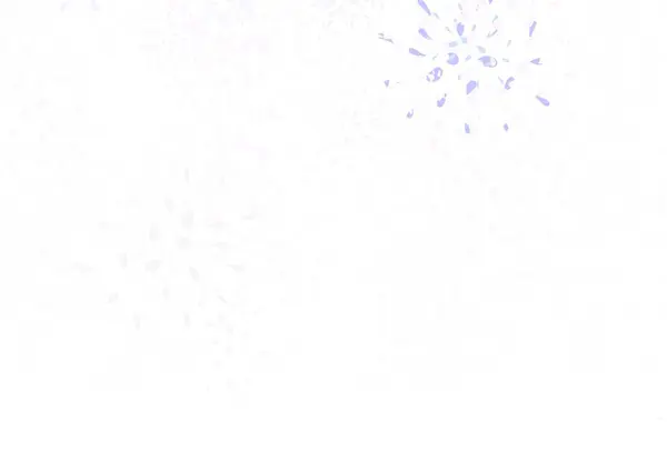 Light Purple Вектор Элегантный Шаблон Листьями Нечеткие Каракули Листьями Размытом — стоковый вектор