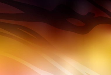 Koyu Turuncu Vektör Soyut Çizim. Yaratıcı illüstrasyon, yarım tonlu ve eğimli. Marka kitabı için zarif bir arkaplan.