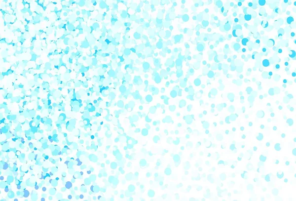 Agencement Vectoriel Bleu Clair Avec Des Formes Circulaires Illustration Abstraite — Image vectorielle