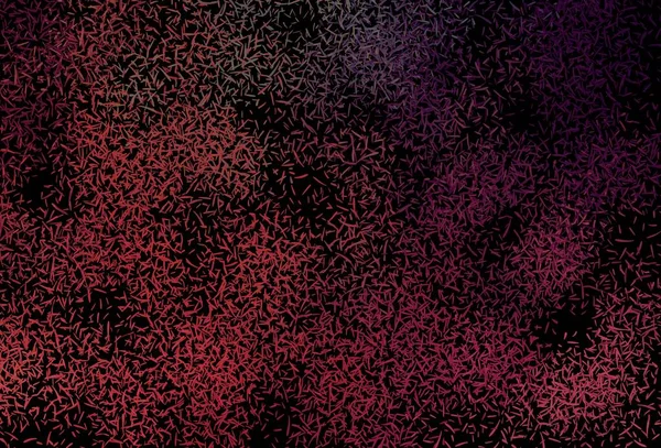 Темно Рожевий Червоний Векторний Шаблон Повторюваними Паличками Барвиста Блискуча Ілюстрація — стоковий вектор
