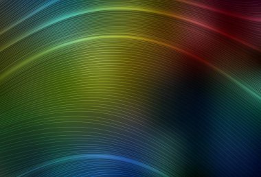 Karanlık Çokrenkli vektör soyut bulanık arkaplan. Gradyan ile modern soyut çizim. Tasarımının yeni yolu.