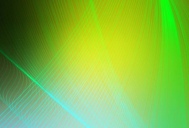 Açık yeşil, sarı vektör bulanık parlak soyut arkaplan. Renkli soyut çizimler ve gradyan. İşiniz için en iyi bulanık tasarım..