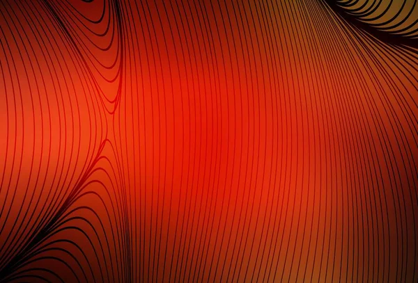 Світло Червоний Векторний Фон Вигнутими Лініями Барвистий Геометричний Зразок Градієнтними — стоковий вектор