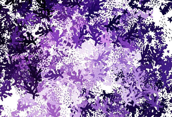 Morado Oscuro Textura Vectorial Rosa Con Formas Abstractas Ilustración Con — Vector de stock