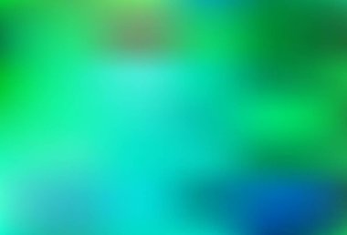 Açık yeşil vektör soyut parlak dokuyu bulanıklaştırdı. Görüntü stili ve gradyanı olan yeni renkli çizimler. İşiniz için yeni tasarım.