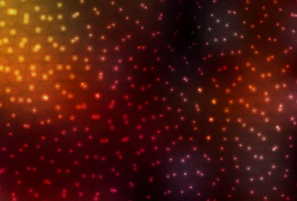 Dunkelroter Vektorhintergrund Mit Blasen Unscharfe Blasen Auf Abstraktem Hintergrund Mit — Stockvektor