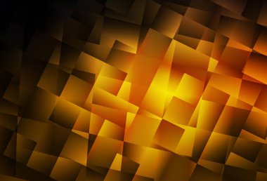 Koyu turuncu vektör dokusu dikdörtgen biçiminde. Dikdörtgenleri ve kareleri olan güzel bir çizim. Reklamlar için desen.