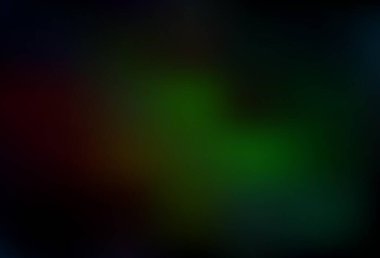 Koyu yeşil, kırmızı vektör soyut doku. Gradyan tasarımlı, soyut, ışıltılı çizimler. Tasarımının yeni yolu.