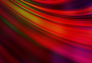 Koyu yeşil, kırmızı vektör soyut parlak şablonu bulanıklaştırdı. Görüntü tarzında tamamen yeni bir renkli çizim. Marka kitabı için zarif bir arkaplan.