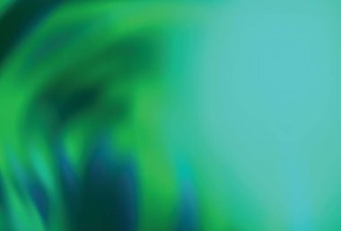 Açık yeşil vektör soyut bulanık arkaplan. Görüntü tarzında tamamen yeni bir renkli çizim. İşiniz için yeni tasarım.