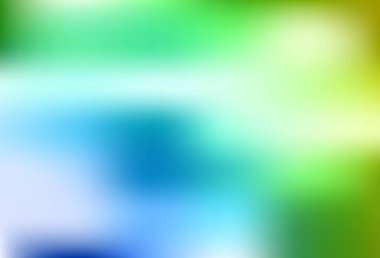 Açık mavi, yeşil vektör modern zarif düzen. Renkli soyut çizimler ve gradyan. İşiniz için yepyeni bir tasarım..