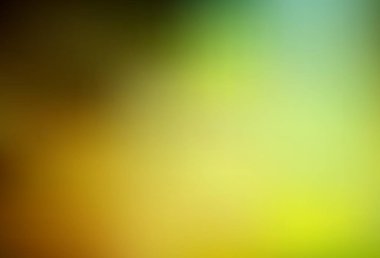 Koyu yeşil, sarı vektör parlak soyut arkaplan. Renkli soyut çizimler ve gradyan. İşiniz için yeni tasarım.