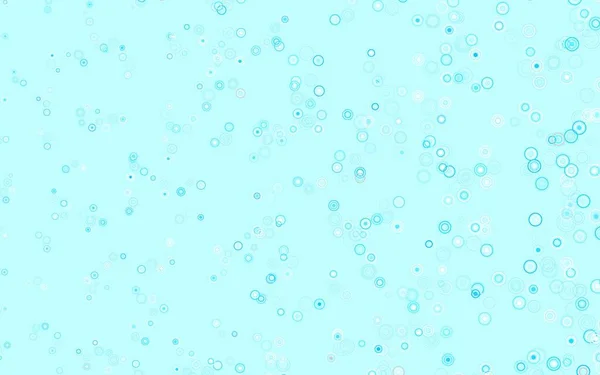 带有斑点的浅蓝色矢量背景 用模糊的雨滴闪烁着抽象的图解 传单的格式 — 图库矢量图片