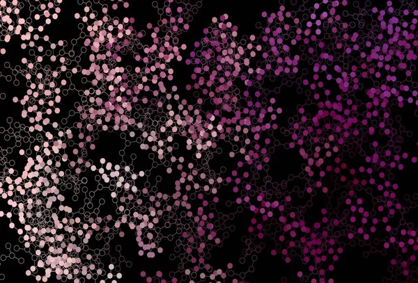 Σκούρο Ροζ Διάνυσμα Φόντο Μορφές Της Τεχνητής Νοημοσύνης Αφηρημένη Απεικόνιση — Διανυσματικό Αρχείο