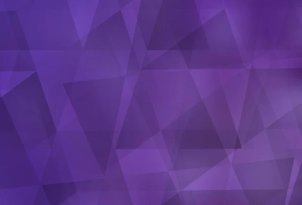Light Purple Vektor Abstrakte Polygonale Vorlage Moderne Abstrakte Illustration Mit — Stockvektor