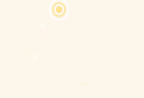 浅红色 黄色矢量布局与圆形 采用带气泡的抽象风格的模糊装饰设计 美丽网站的模式 — 图库矢量图片