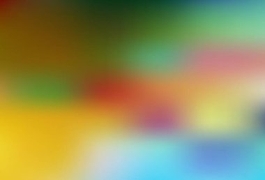 Açık mavi, sarı vektör soyut parlak desen. Görüntü stili ve gradyanı olan yeni renkli çizimler. Marka kitabınız için yeni biçim tasarımı.