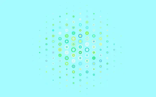 Світлий Багатобарвний Векторний Фон Крапками Розмиті Бульбашки Абстрактному Тлі Барвистим — стоковий вектор
