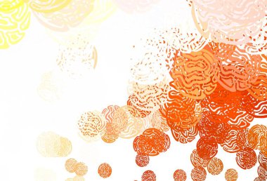 Rastgele şekilli açık kırmızı vektör deseni. Soyut tarzda rengarenk gradyan şekilleri olan bir resim. İşiniz için en iyi akıllı tasarım.