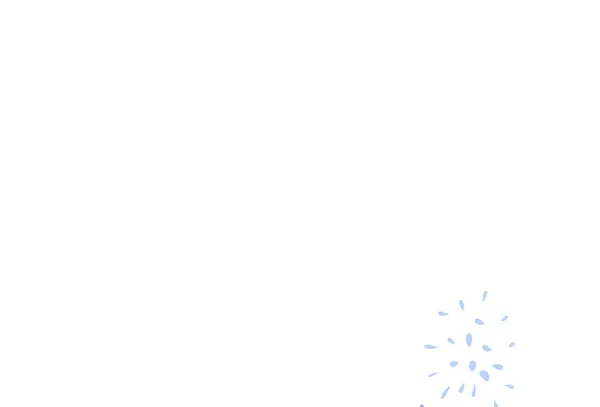 Ljusrosa Blå Vektormönster Med Kulor Abstrakt Illustration Med Färgade Bubblor — Stock vektor