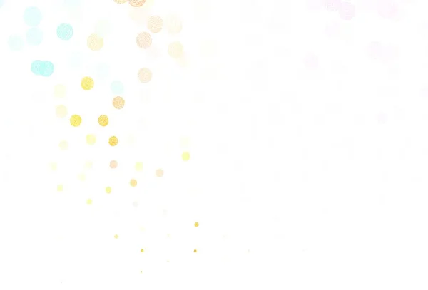 Світлий Багатобарвний Векторний Шаблон Колами Розмитий Декоративний Дизайн Абстрактному Стилі — стоковий вектор