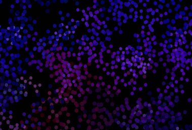 Koyu mavi, yapay zeka yapısına sahip kırmızı vektör şablonu. Yapay zeka bağlantılarıyla basit bir şekilde renkli tasarım. Zeka ve yenilik reklamları için şablon.