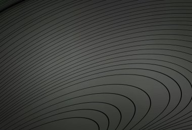 Bükülmüş çizgileri olan açık gri vektör arkaplanı. Eğimli çizgileri olan zarif parlak bir illüstrasyon. Markan için yeni kompozisyon.