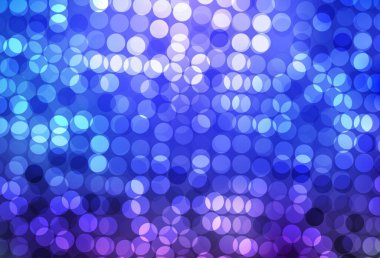 Kabarcıklı hafif BLUE vektör arkaplanı. Doğa tarzında bulanık halkaları olan güzel renkli çizimler. Poster ve web siteleri için tasarım.