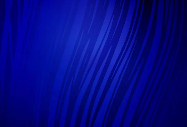 Fondo Abstracto Brillante Vector Azul Oscuro Una Elegante Ilustración Brillante — Vector de stock