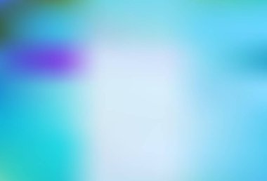 Açık mavi vektör bulanık desen. Yaratıcı illüstrasyon, yarım tonlu ve eğimli. Bir cep telefonu için arka plan.