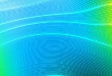 Açık mavi, yeşil vektör renkli bulanık arkaplan. Yaratıcı illüstrasyon, yarım tonlu ve eğimli. Tasarımının yeni yolu.