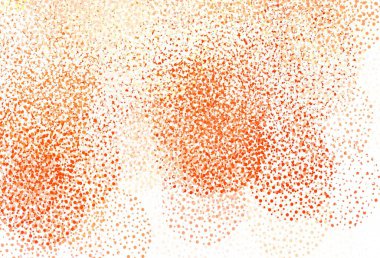 Lekeli açık kırmızı vektör arka planı. Bulanık yağmur damlaları olan soyut bir çizim. Marka kitabınız için yeni şablon.