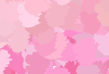 Açık pembe, soyut şekilli sarı vektör arkaplan. Soyut tarzda rengarenk gradyan şekilleri olan bir resim. İşiniz için en iyi akıllı tasarım.