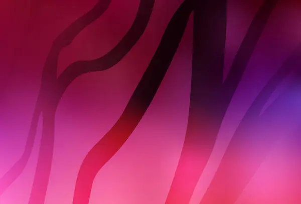 Dark Purple Pink Vektor Abstraktes Layout Bunte Abstrakte Illustration Mit — Stockvektor