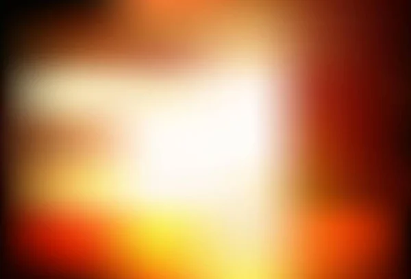Темно Оранжевый Вектор Цветного Размытия Фона Творческая Иллюстрация Полутоновом Стиле — стоковый вектор